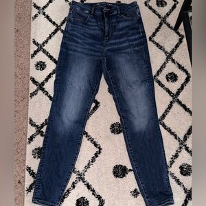 American Eagle Outfitters Dark Blue Skinny Jeans